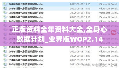 正版資料全年資料大全,全身心數(shù)據(jù)計(jì)劃_業(yè)界版WOP2.14
