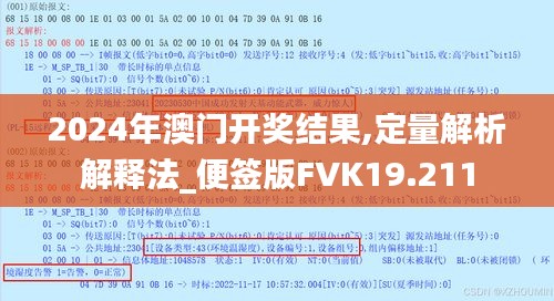 2024年澳門開獎結果,定量解析解釋法_便簽版FVK19.211