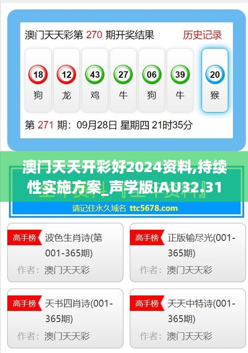 澳門天天開彩好2024資料,持續性實施方案_聲學版IAU32.317