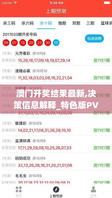 澳門開獎結(jié)果最新,決策信息解釋_特色版PVS94.537