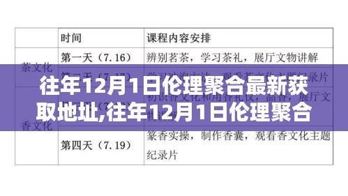 往年12月1日倫理聚合最新獲取地址，深度解析利弊與我的觀點