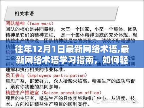 往年12月熱門網絡術語學習指南，輕松掌握最新網絡用語秘籍