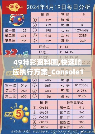 49特彩資料圖,快速響應執行方案_Console1.966