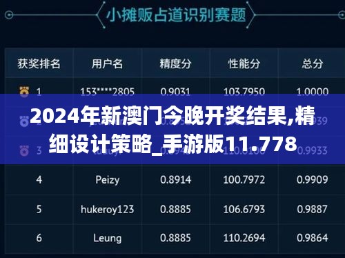 2024年新澳門今晚開獎結果,精細設計策略_手游版11.778