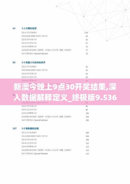 新澳今晚上9點30開獎結果,深入數據解釋定義_終極版9.536
