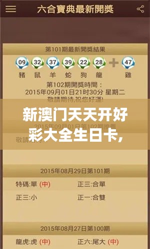 新澳門天天開好彩大全生日卡,權威解答解釋定義_蘋果款14.395