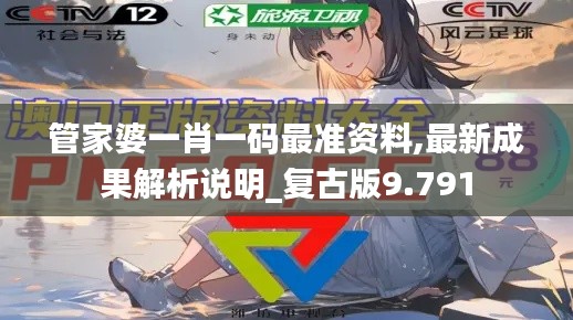 管家婆一肖一碼最準資料,最新成果解析說明_復古版9.791