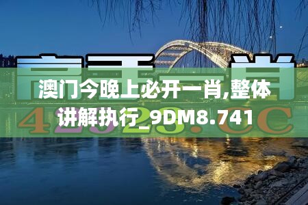 澳門今晚上必開一肖,整體講解執行_9DM8.741