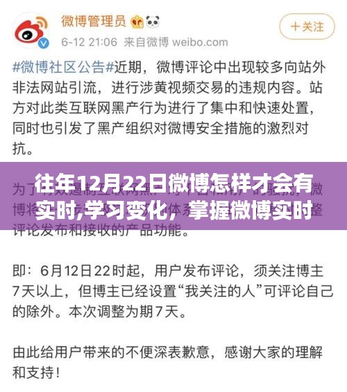 微博實(shí)時(shí)趨勢揭秘，自信與成就感的魔法之旅，學(xué)習(xí)變化掌握微博實(shí)時(shí)動(dòng)態(tài)