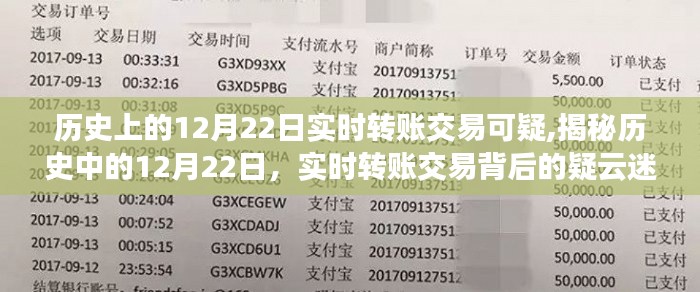 揭秘歷史中的12月22日，實時轉賬交易背后的神秘疑云