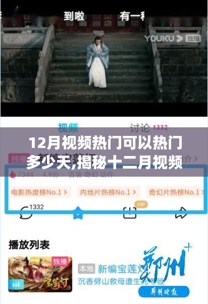 揭秘十二月視頻熱門持續熱度的天數與背后邏輯