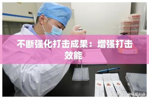 不斷強(qiáng)化打擊成果：增強(qiáng)打擊效能 
