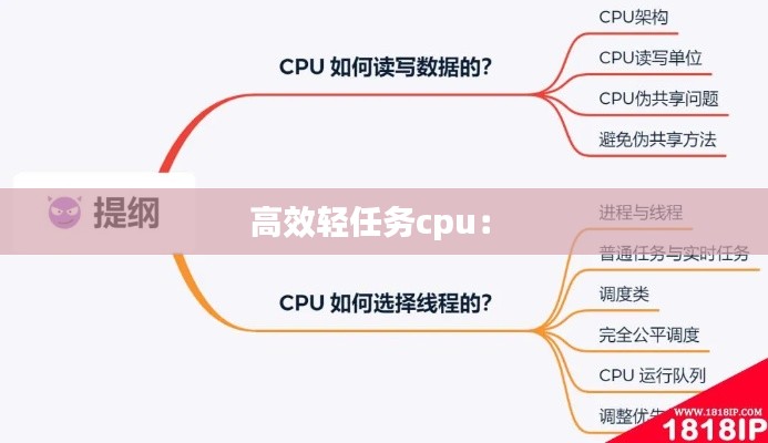 高效輕任務(wù)cpu： 