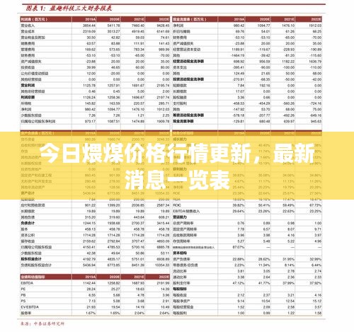 今日煨煤價(jià)格行情更新，最新消息一覽表