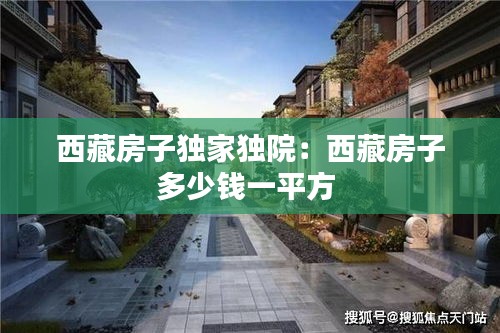 西藏房子獨家獨院：西藏房子多少錢一平方 