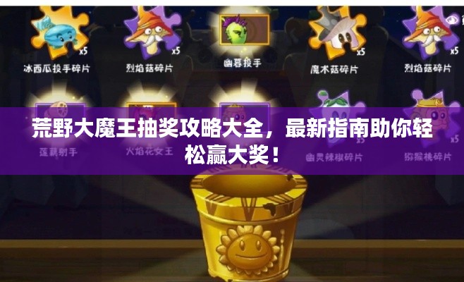 荒野大魔王抽獎攻略大全，最新指南助你輕松贏大獎！
