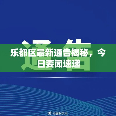 樂都區最新通告揭秘，今日要聞速遞