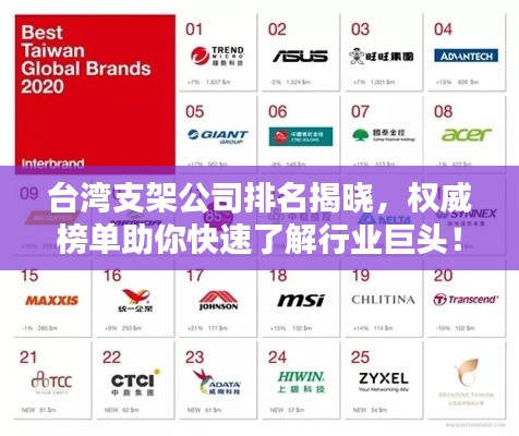 臺(tái)灣支架公司排名揭曉，權(quán)威榜單助你快速了解行業(yè)巨頭！