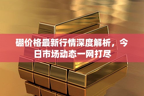 硼價格最新行情深度解析，今日市場動態一網打盡