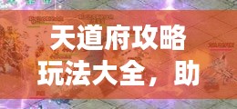 天道府攻略玩法大全，助你輕松玩轉游戲！