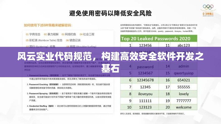 風云實業代碼規范，構建高效安全軟件開發之基石