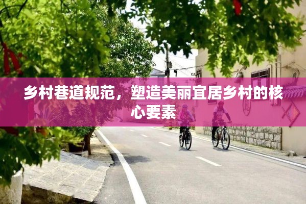 鄉村巷道規范，塑造美麗宜居鄉村的核心要素