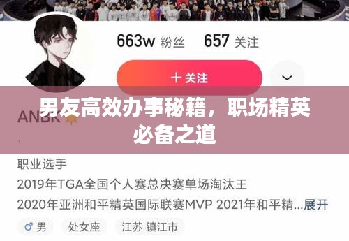 男友高效辦事秘籍，職場(chǎng)精英必備之道