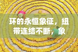 環(huán)的永恒象征，紐帶連結(jié)不斷，象征深遠(yuǎn)意義