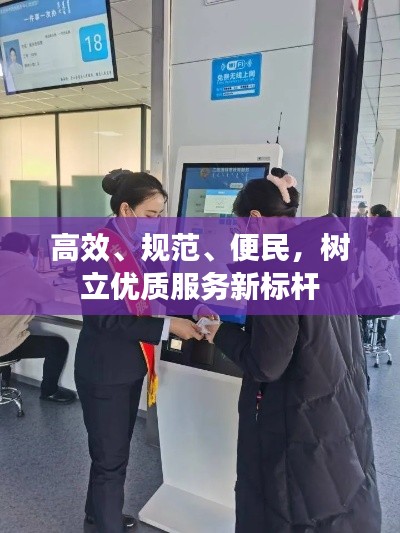 高效、規范、便民，樹立優質服務新標桿