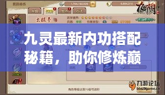 九靈最新內功搭配秘籍，助你修煉巔峰！