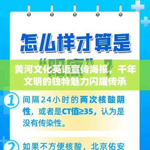 黃河文化英語宣傳海報(bào)，千年文明的獨(dú)特魅力閃耀傳承