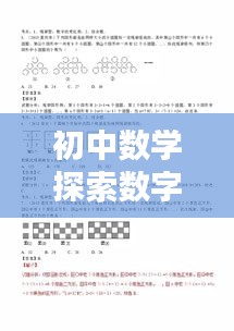 初中數(shù)學(xué)探索數(shù)字奧秘，揭秘規(guī)律專題解析