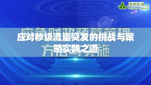 應(yīng)對秒級流量突發(fā)的挑戰(zhàn)與策略實(shí)踐之道