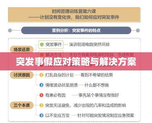 突發事假應對策略與解決方案