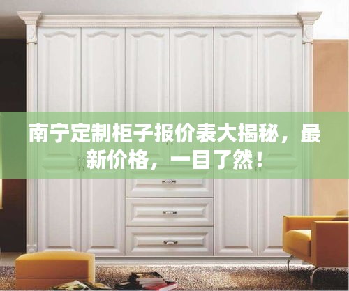 南寧定制柜子報價表大揭秘，最新價格，一目了然！