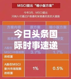 今日頭條國際時(shí)事速遞，全球最新大事報(bào)道匯總