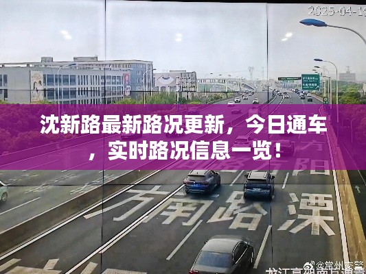 沈新路最新路況更新，今日通車，實時路況信息一覽！