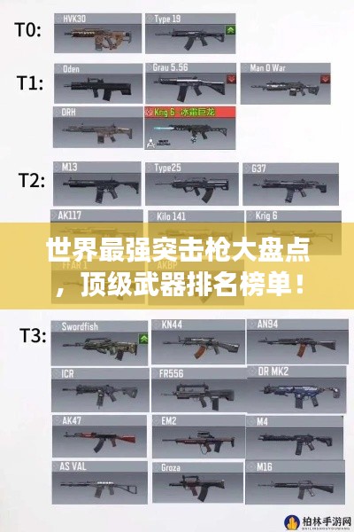 世界最強突擊槍大盤點，頂級武器排名榜單！