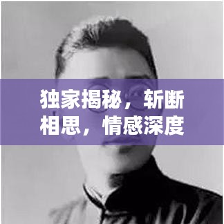 獨(dú)家揭秘，斬斷相思，情感深度解析！