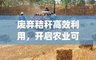 廢棄秸稈高效利用，開啟農(nóng)業(yè)可持續(xù)發(fā)展新篇章