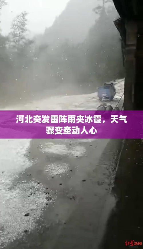 河北突發(fā)雷陣雨夾冰雹，天氣驟變牽動人心