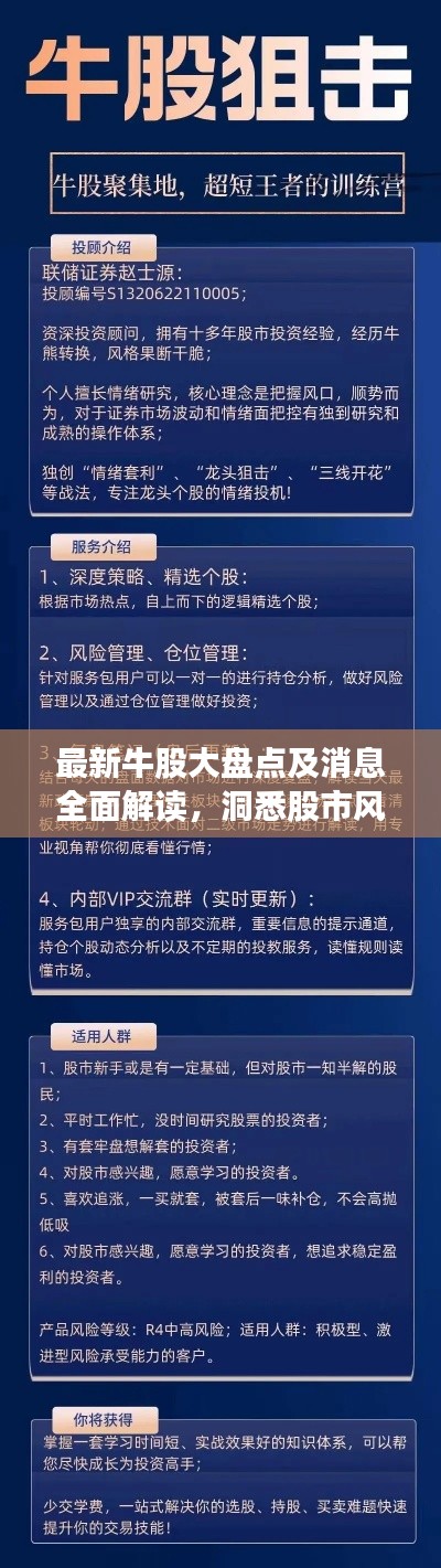 最新牛股大盤點及消息全面解讀，洞悉股市風云